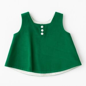 Toddle Tyke Green Velvet Jumper Top